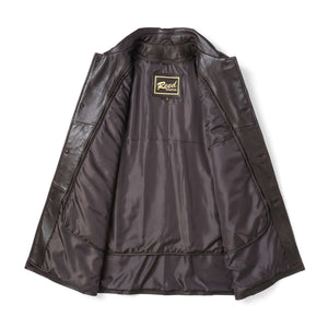 REED EST. 1950 Men's Genuine Lambskin Leather Car Coat - Imported