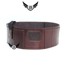 Load image into Gallery viewer, Cowhide Leather BRAVOBELT Belly Band Holster for Concealed Carry - Ambidextrous, premium cowhide, durable, fits belly sizes up to 38&quot;
