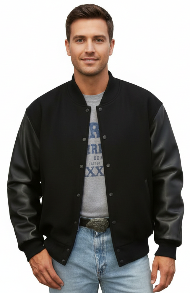 レザースタジャン wool blouson usa (noill) REED Varsity Leather Wool Jacket - Made in USA | Reed® Leather