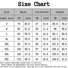 Charger l&#39;image dans la galerie, Size chart for steampunk leather skinny pants, includes measurements for waist, leg opening, and length in CM and inches.
