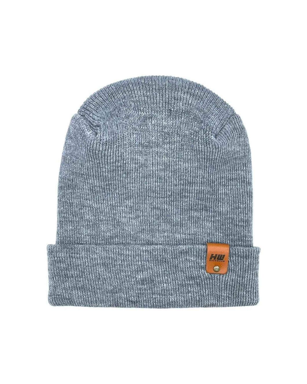 NEW HAAKWEAR H-Stitch Cuffed Beanie - Designed and Made in USA (Patent Pending Design) - Koala Gray