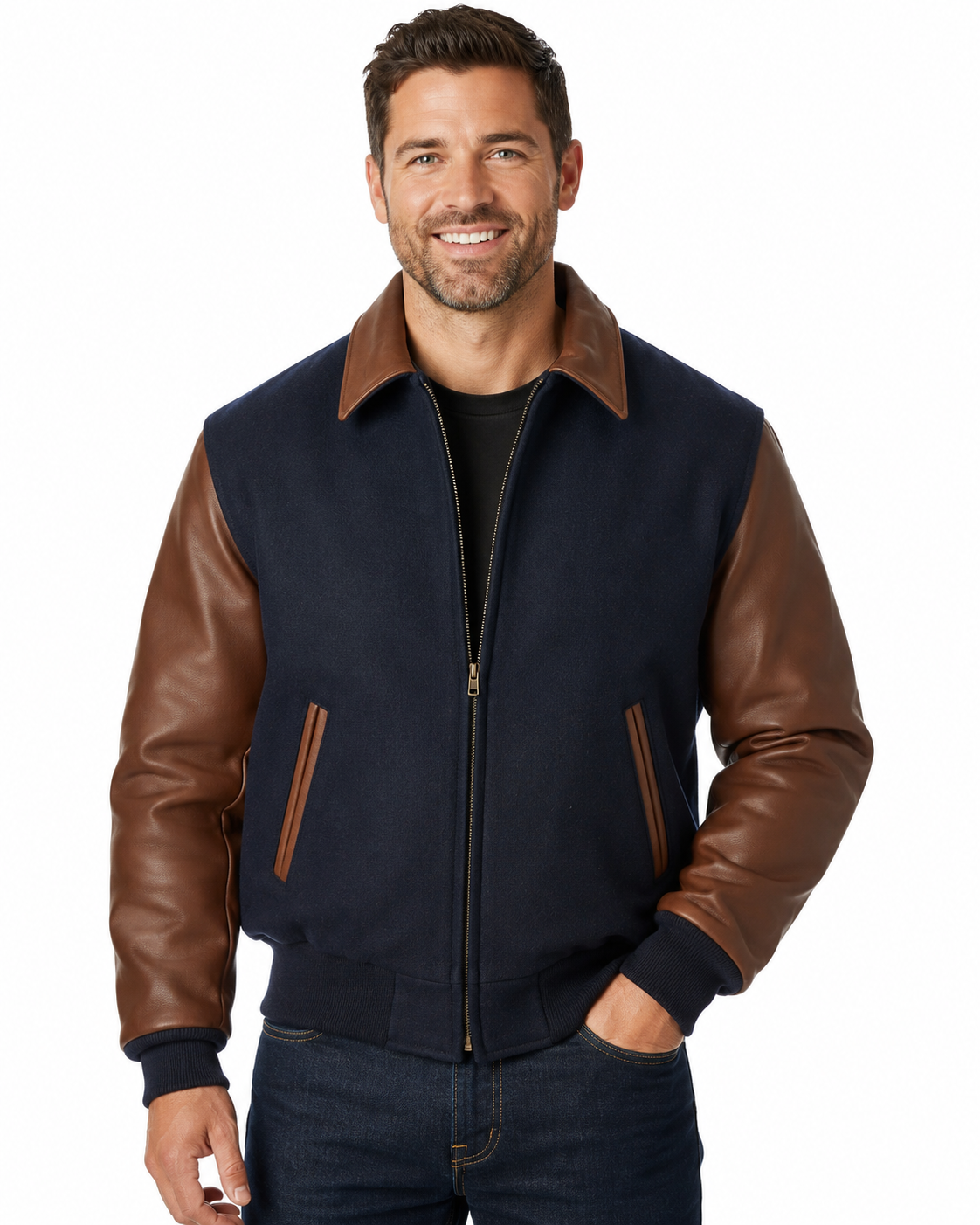 Reed リード アメリカ カウハイド レザースタジャン M Products – Varsity Jackets | Reed® Leather EST. 1950 - Imported