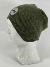 Charger l&#39;image dans la galerie, Tactical H Stitch Uncuffed Beanie, Made in the USA, A Hat Ready for Action, in olive green displayed on mannequin head.
