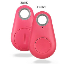 Cargar imagen en el visor de la galería, Red eThings Key GPS Tracker Alarm Sensor Device, front and back view, compatible with IOS and Android, sleek and compact design.
