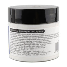 Load image into Gallery viewer, Eidechse Anion Repair Thick Paste jar for restoring leather and vinyl surfaces with resin adhesive and powder refill.
