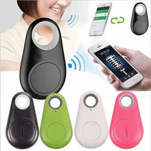 Load image into Gallery viewer, eThings Smart Mini GPS Tracker in multiple colors with smartphone connectivity for real-time location tracking.

