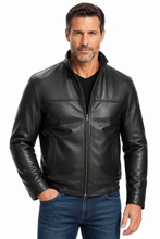 Cargar imagen en el visor de la galería, Winners Leather Jacket Handmade in the USA
