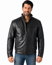 Cargar imagen en el visor de la galería, Winners Leather Jacket. Handmade in the USA
