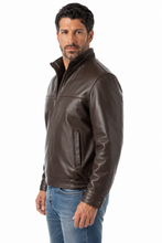 Cargar imagen en el visor de la galería, Winners Leather Jacket Handmade in the USA
