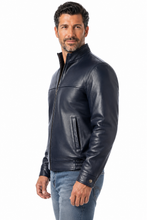 Cargar imagen en el visor de la galería, Winners Leather Jacket Handmade in the USA
