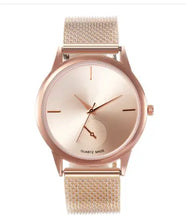Load image into Gallery viewer, Rose Gold Chic Watch with elegant rose gold finish and precision design

