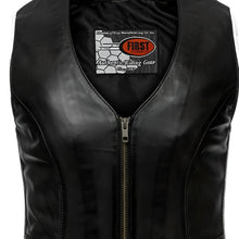 Cargar imagen en el visor de la galería, Western Style Motorcycle Leather Vest
