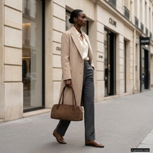 Load image into Gallery viewer, Italian Genuine Suede Shoulder Bag | Pavia
