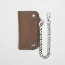 Charger l'image dans la galerie, SMALL TRUCKER - Vegetable Tanned Leather Wallet
