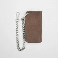 Charger l'image dans la galerie, SMALL TRUCKER - Vegetable Tanned Leather Wallet
