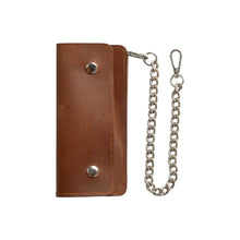 Charger l'image dans la galerie, LARGE TRUCKER - Vegetable Tanned Leather Wallet
