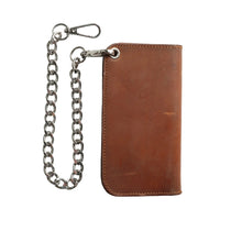 Charger l'image dans la galerie, SMALL TRUCKER - Vegetable Tanned Leather Wallet
