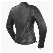 Cargar imagen en el visor de la galería, Biker - Women's Motorcycle Leather Jacket
