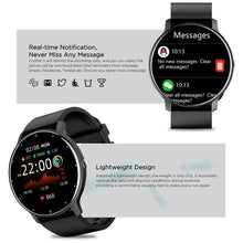 Load image into Gallery viewer, Smart Watch Men Fitness Bracelet with real-time notifications and lightweight design, featuring health and fitness tracking capabilities.
