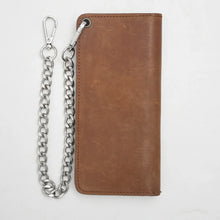 Charger l'image dans la galerie, LARGE TRUCKER - Vegetable Tanned Leather Wallet
