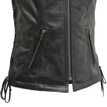 Load image into Gallery viewer, Cindy - Women's Motorcycle Sheepskin Vest
