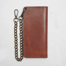 Charger l'image dans la galerie, LARGE TRUCKER - Vegetable Tanned Leather Wallet
