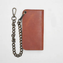 Charger l'image dans la galerie, SMALL TRUCKER - Vegetable Tanned Leather Wallet
