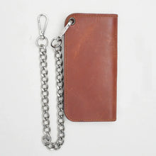 Charger l'image dans la galerie, LARGE TRUCKER - Vegetable Tanned Leather Wallet

