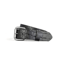 Charger l'image dans la galerie, Crocodile Pattern Leather Belt
