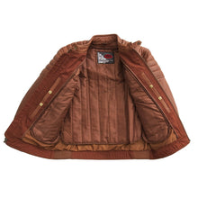 Load image into Gallery viewer, Waxed Motorcycle Leather Jacket
