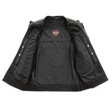 Cargar imagen en el visor de la galería, Lightweight Motorcycle Twill and Leather Jacket
