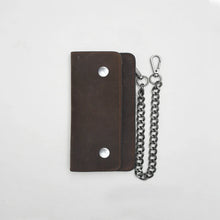Charger l'image dans la galerie, SMALL TRUCKER - Vegetable Tanned Leather Wallet
