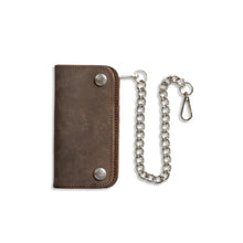 Charger l'image dans la galerie, SMALL TRUCKER - Vegetable Tanned Leather Wallet
