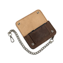 Charger l'image dans la galerie, SMALL TRUCKER - Vegetable Tanned Leather Wallet
