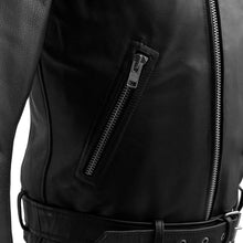 Load image into Gallery viewer, Fillmore Men's Motorcycle Leather Jacket
