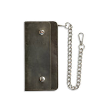 Charger l'image dans la galerie, LARGE TRUCKER - Vegetable Tanned Leather Wallet
