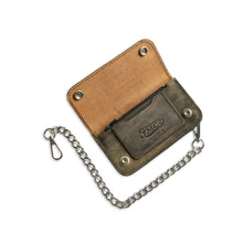 Charger l'image dans la galerie, SMALL TRUCKER - Vegetable Tanned Leather Wallet
