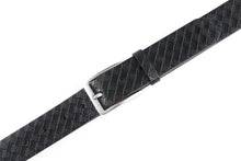 Charger l'image dans la galerie, Genuine Split Leather Belt for Men – Brushed Buckle, 1.3" Strap

