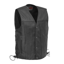 Cargar imagen en el visor de la galería, Motorcycle Leather Vest
