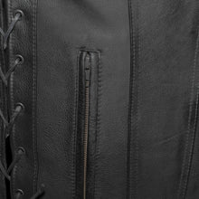 Cargar imagen en el visor de la galería, Motorcycle Leather Vest
