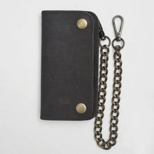 Charger l'image dans la galerie, SMALL TRUCKER - Vegetable Tanned Leather Wallet
