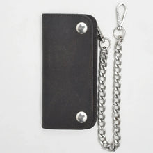 Charger l'image dans la galerie, LARGE TRUCKER - Vegetable Tanned Leather Wallet

