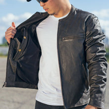 Cargar imagen en el visor de la galería, Indy Men's Motorcycle Leather Jacket
