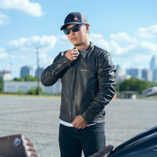 Cargar imagen en el visor de la galería, Indy Men's Motorcycle Leather Jacket
