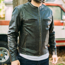 Cargar imagen en el visor de la galería, Indy Men's Motorcycle Leather Jacket

