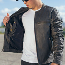 Cargar imagen en el visor de la galería, Indy Men's Motorcycle Leather Jacket
