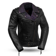 Cargar imagen en el visor de la galería, Iris - Women's Motorcycle Leather Jacket
