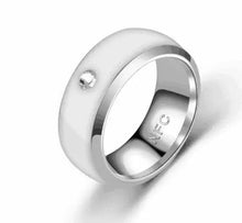 Load image into Gallery viewer, eThings Smart Ring with NFC, waterproof, durable design for seamless smart device connectivity, cutting-edge technology wearable.
