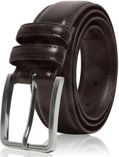 Charger l'image dans la galerie, Genuine Leather Belt for Men – Zinc Alloy Buckle, 1.25" Strap
