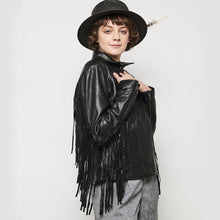 Cargar imagen en el visor de la galería, Lesley - Women's Motorcycle Leather Jacket - BHBR
